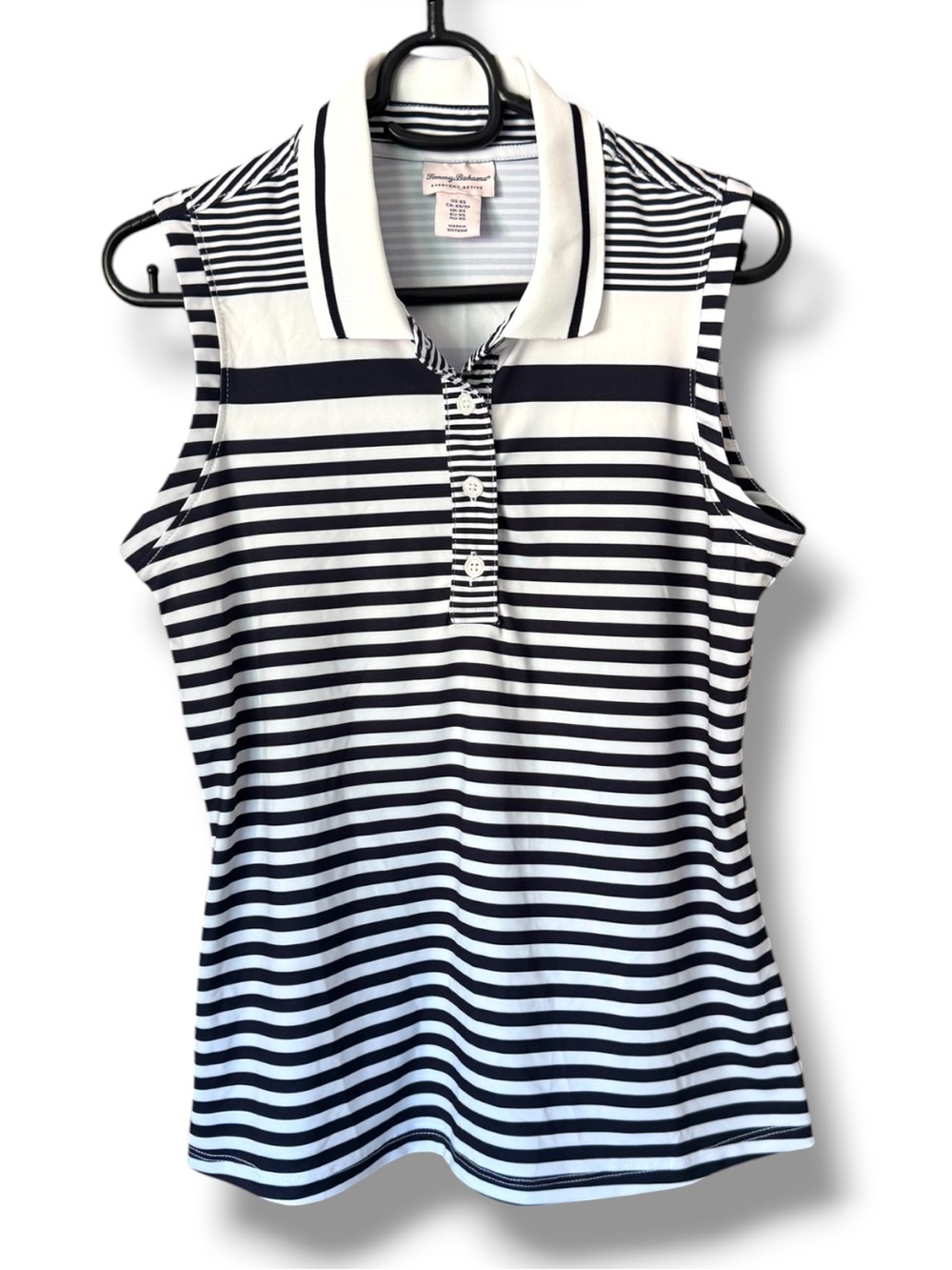 Tommy Bahama Blue Stripes Collared Polo